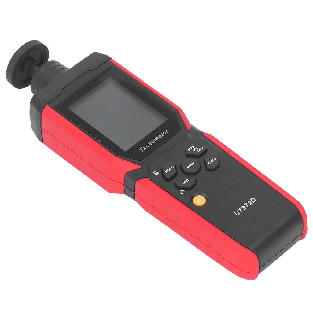 Digitaler Drehzahlmesser Berührungslos und Kontakt Drehzahlmesser Handheld RPM Messgerät UT372D