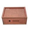 5000 Euro Savings Challenge Box Retro Wooden Cash Saver Piggy Bank for All Ages Home Decor