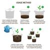 5Pcs 3-50 Gallons Grow Bags Non-Woven Fabric Plant Pots With Handle Garden Planting Bag For Tomato, Potato, Strawberry, Flowers Set