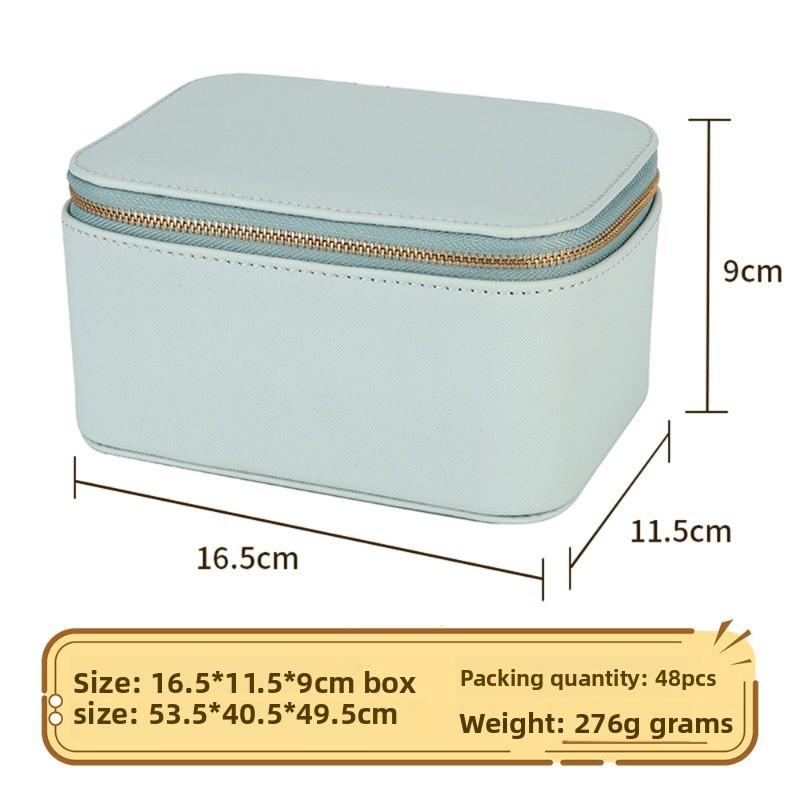 Jewelry Box Earring Jewelry Storage Box Portable Long Packaging Bag 8-piece Storage Box Set