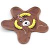 Durable Oxford Cloth Flying Disc: Bite-Resistant Squeaky Toy for Teething Dogs & Interactive Fetch - Perfect for Border Collies and Golden Retrievers