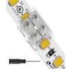 §10 Stück Lötfreier Selbstverdrahtender Lampenstreifen-Stecker 2P 8/10MM LED-Streifen-Stecker Schraubbefestigung Verbindungsklemme