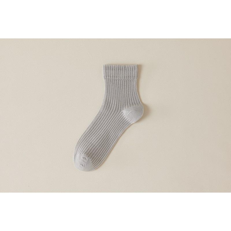 Pończochy z jedwabiu morwowego dla dzieci, na wiosnę i lato, cienka siateczka, bezszwowe, antybakteryjne, dezodoryzujące, pochłaniające pot, skarpetki do połowy łydki Lolita