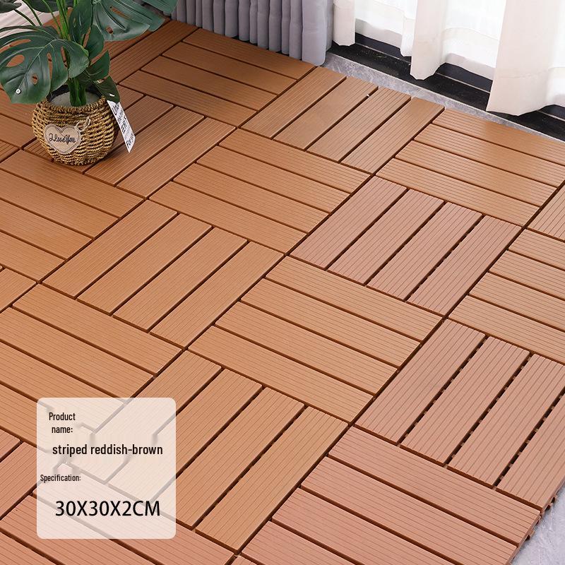 Экологически чистый антикоррозийный пластиковый деревянный пол для улицы и ванных комнат