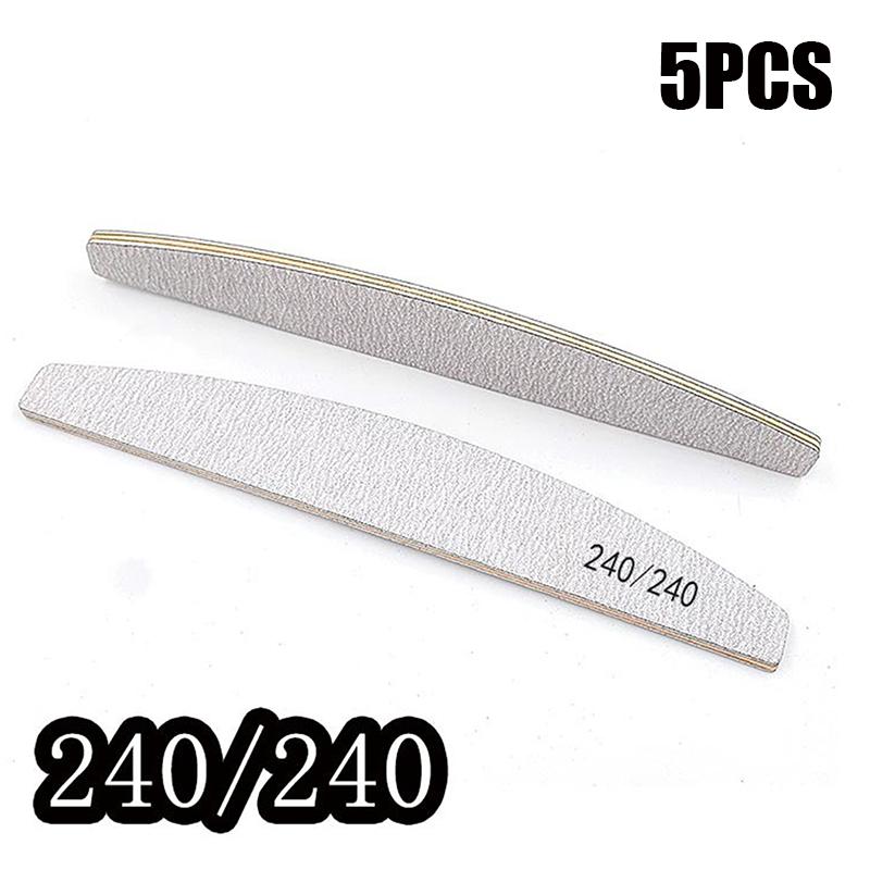 

5 шт. Профессиональная пилка для ногтей Баф Полировщик Аксессуары Лодочка Полировка Шлифовка Баффинг 80/100/150/180 /240 Инструменты для ухода за маникюром жёлтый