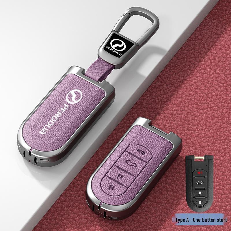 Universal Car Key Case: Fits PERODUA & Toyota Remotes, Key Shell Protection for Men & Women