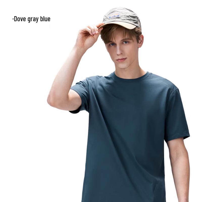 Camel Men s Quick-Dry Round Neck T-Shirt A16BZ01053 3XL