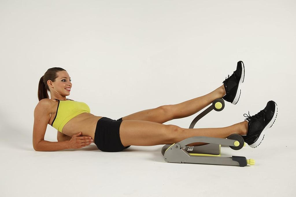 Shop Japan Wonder Core Smart Lime Green and Thigh Exercises Simply Reclining Ab Machine for Home Exercises [Official] [1-Year Manufacturer's Warranty]