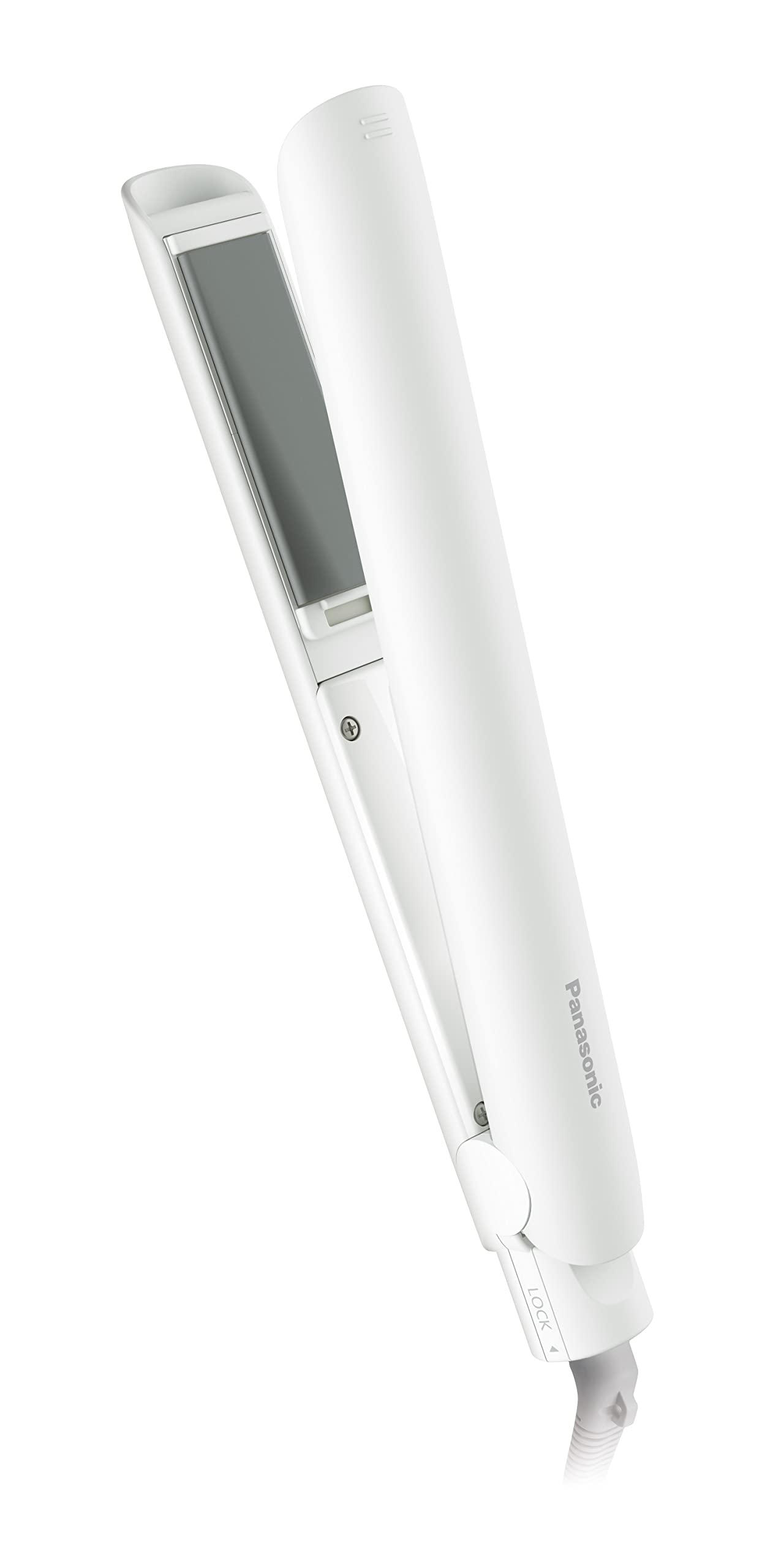 

Panasonic Compact Straight Iron 2Way Lightweight Gloss Coating White EH-HV1A-W