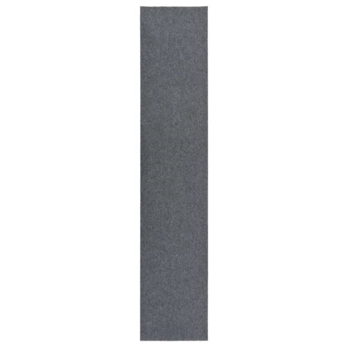 VidaXL Carpet 100x500 Cm Grey