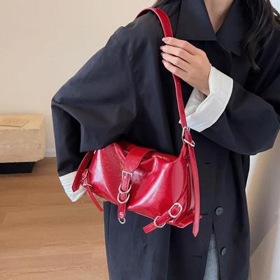 High Capacity Women's Shoulder Bag  Versatile Bag  High Quality  Simplicity  Advanced Sense  Solid  New Fashion  Autumn