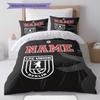 Custom Name,1.FC Union Berlin Pattern Bedding Home Decoration Birthday Gift ( 1 Duvet Cover + 2 Pillowcase, Without Core),fan Merchandise.