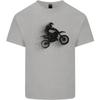 Abstract Motocross Rider Dirt Bike Unisexs Light Cotton TShirt
