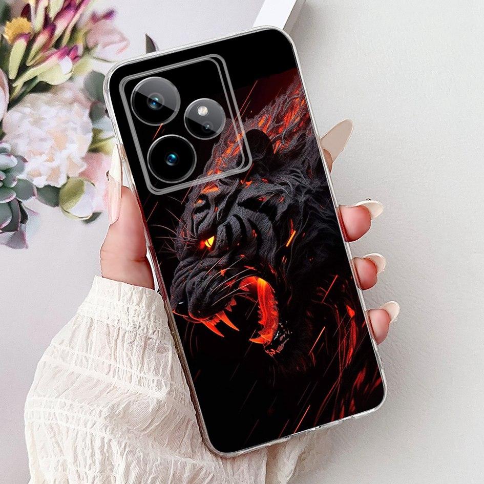 For Realme GT 7 7T Case 2025 Popular Flower Soft Clear Silicone TPU Protective Cover For Realme GT7 Pro RMX5011 Phone Case Shell