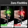 3 Color Light Circuit Tester Voltage Tester Pen Electric Test Detector Slotted Screwdriver Test Pen AC25-250V with Buzzer