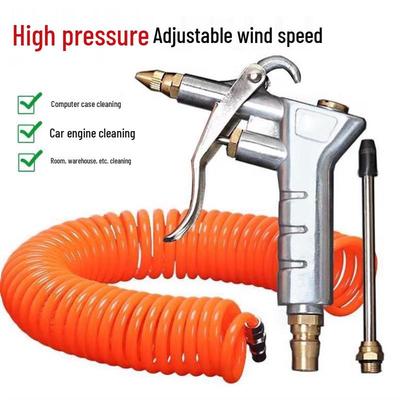 High-pressure Dust Blowing Gun Truck with Air Tank and Hose