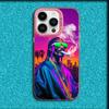 Rapper S-Snoop Dogg Phone Case For iPhone 16,15,14,13,12,11,Mini,Pro,MAX Pink Matte Silicone Cover