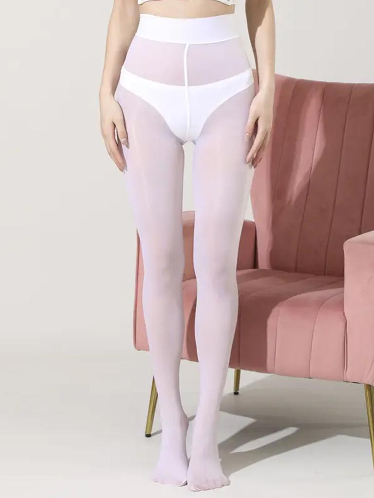 1 Stück Damen-Pferdeöl-Strumpfhose, Sexy Hot Girl Stil, Keine Laufmaschen, Kein Rutschen am Schritt, High-Waist Enge Strumpfhose