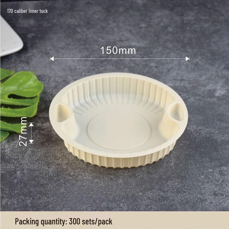 Disposable Corn Starch Degradable Takeout Food Containers