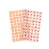 4 In 1 Set Multi-Condition Ear Seeds Acupuncture Auricular Sticker Kit 1200Pcs With Acupressure Chart Tweezer Auricular Probe