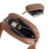 Fashi Heart Pattern Leather Bag Color Block Women Crossbody Bag Mini Portable Coin Purse Card Holder For Woman Daily Use