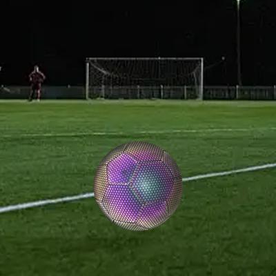 Μπάλα ποδοσφαίρου Holographic Sports PU Leather Επίσημος Αγώνας Ποδόσφαιρο για Έφηβες Κορίτσια Αγόρια