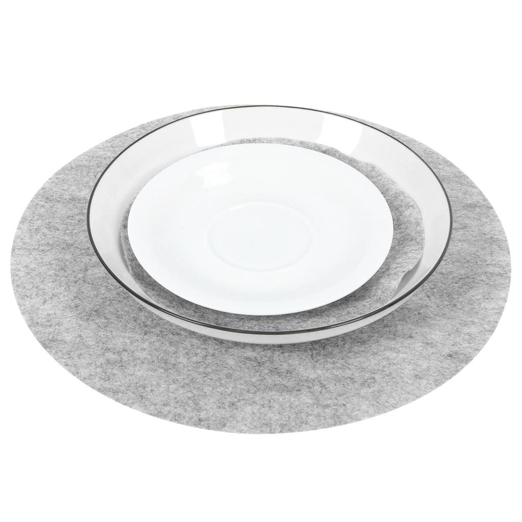 Soft Felt Plate Dividers Pan Separator Pads Cookware Bakeware Dish Pot Stacking Protectors
