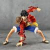 One Piece Podwójny Owoc Edycja Klasyczna Styl Artystyczny Bitwa Luffy Ręcznie Robiony Model PVC Peryferia Anime Zabawka dla Dzieci Ozdoba