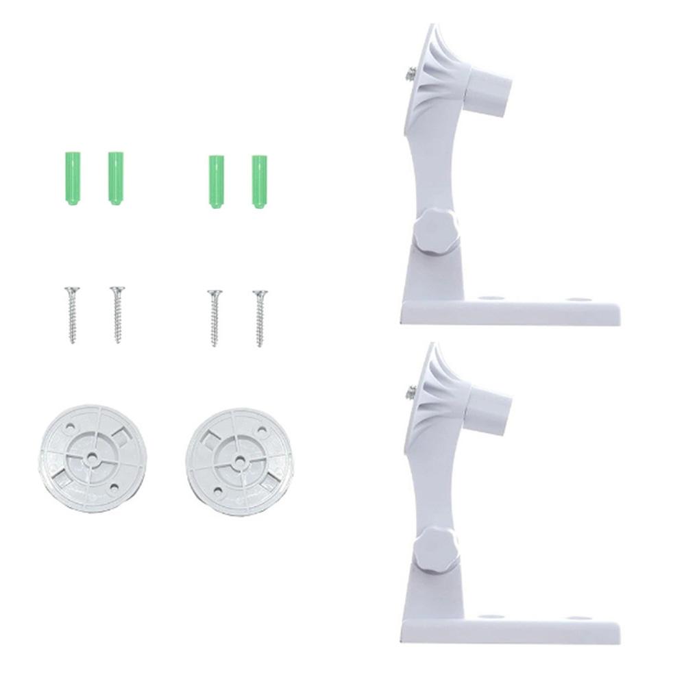 180-Degree Rotation Wall Mount Bracket 180-degree Vertical Tilt White For Wall Or Ceiling Installation For Tapo C210
