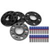 M12x1.5 Hub Centric Wheel Spacers Staggered Kit with Lug Bolts Accessory Fit for 1 3 5 6 7 Series E82 E30 E36 E60Blue
