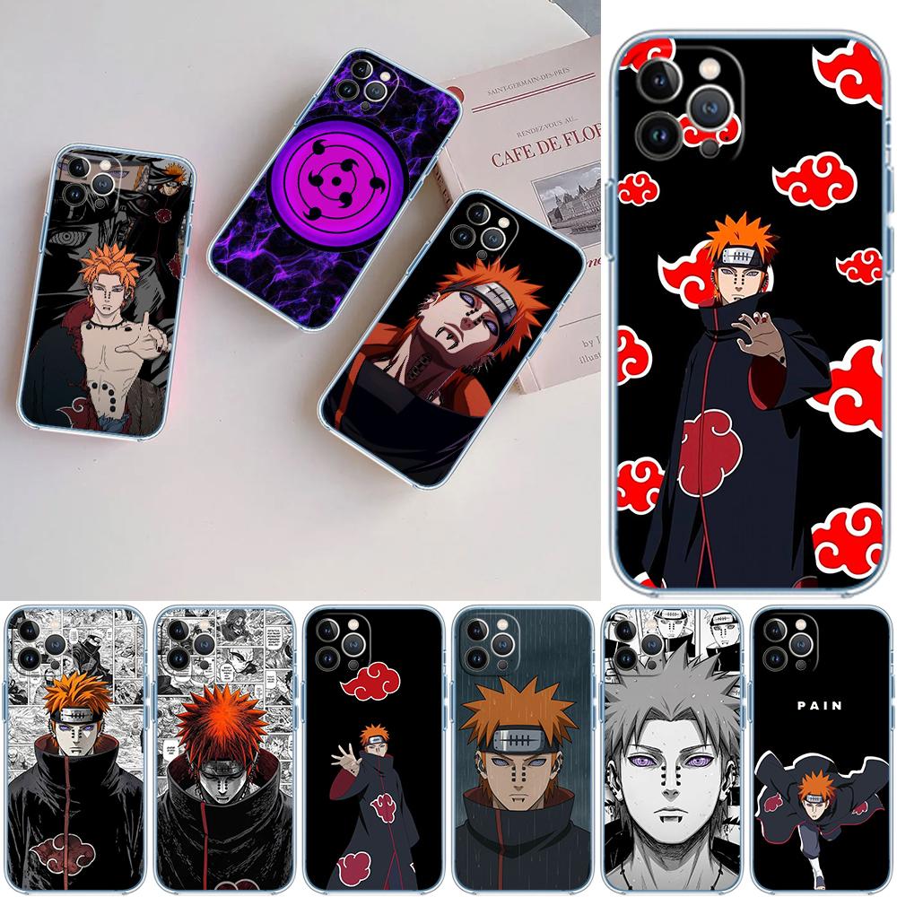 LO80 Pain Akatsuki NARUTO Case for Motorola E13 E15 E20 E22 E22I E22S E30 E32 E40 E7 E7I G Plus Power Play Stylus G22 G14