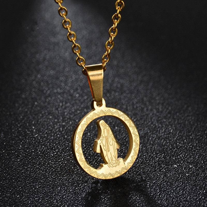Religious Pendant Necklace 