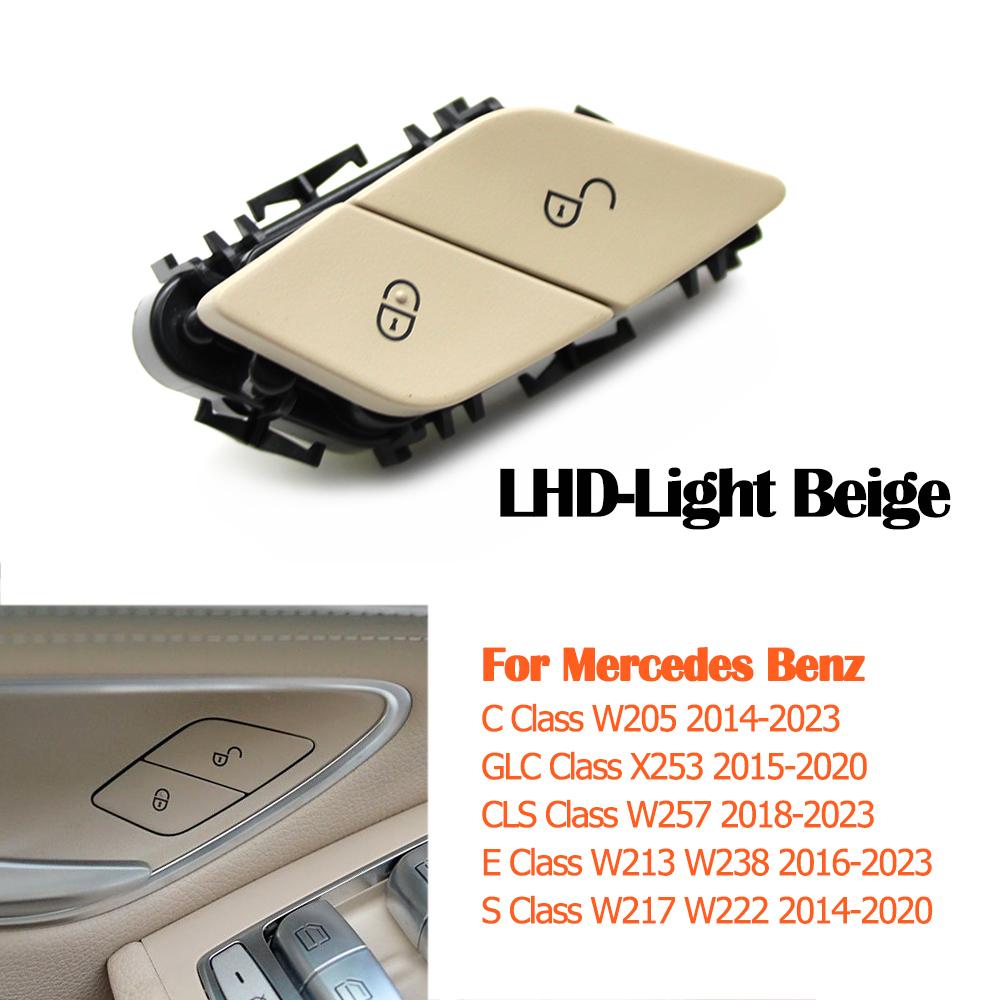 LHD RHD Interior Car Door Lock Unlock Switch Push Button For Mercedes Benz C E S GLC CLS Class W205 W253 W257 W213 W238 W222