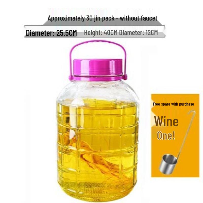 Thickened Glass Sealing Jar for Brewing and Pickling