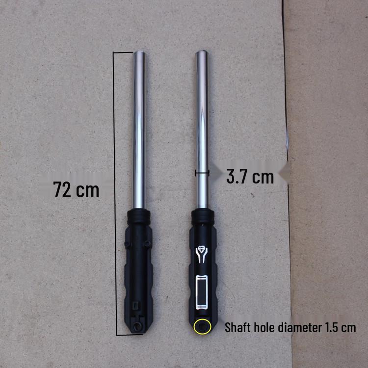 

Electric Tricycle Front Shock Absorber with Prince-Style Handlebar and Iron Parts - Simple Style Front Fork Modified Suspension