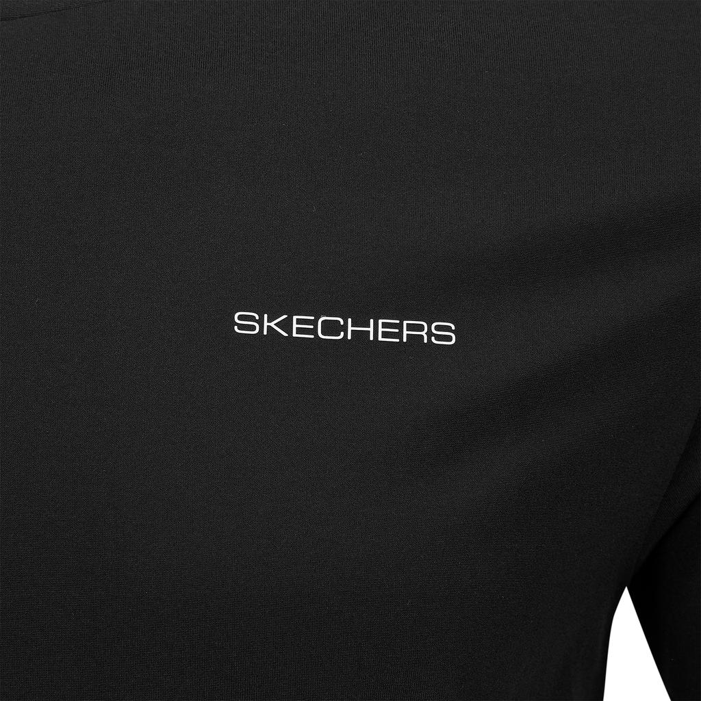 Skechers Moisture-Wicking Short Sleeve Pullover T-Shirt Men tops P226M088-0018