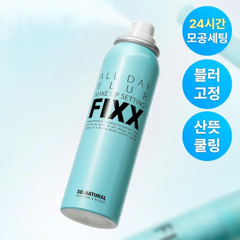 So Natural Powder for Pore All Day Makeup Setting Fixer (Tight / Blur) 20ml Travel Size / 120ml