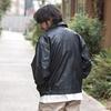SILVER BULLET CavariA Unisex Oversized PU Leather Size 44 Black Men's Jacket, CATN23-13, (M),