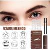 West&Month Stamp Eyebrow Powder Lazy Brow Stamp Set Long-Lasting, Waterproof, Sweat-Resistant, Smudge-Proof