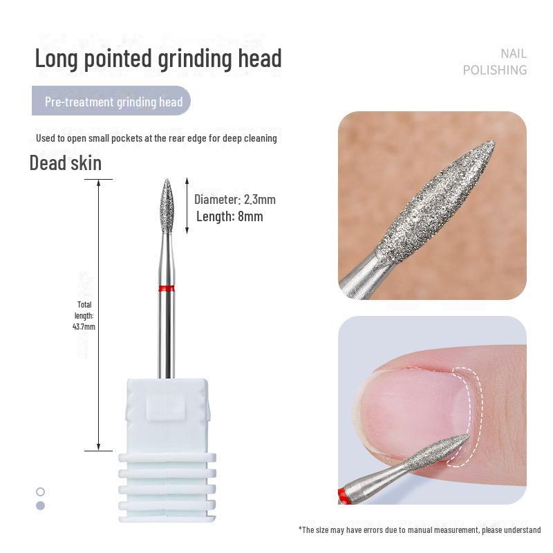 Russian Style Manicure Grinding Tool Set for Dead Skin Removal