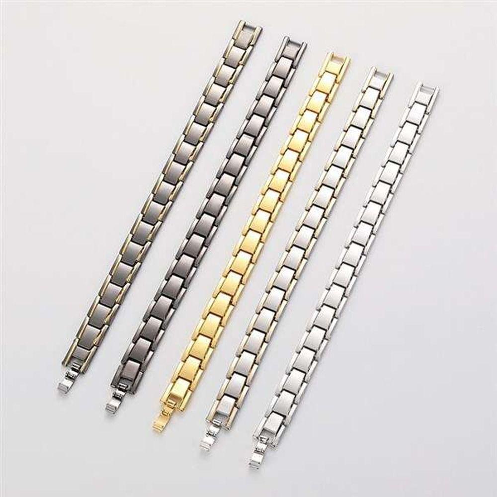 Birthday Gift Zinc Zinc Alloy Unisex Korean Style Hand Strap Magnetit Bracelet Men Bracelet Fashion Jewelry