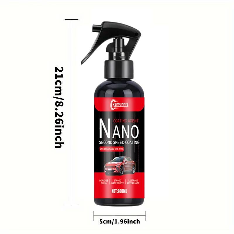 NEW Car Body Coating Agent for Enhancing Paint Shine, Nano-Coating for Rain Protection, Stain Removal Spray, and Crystal Coating