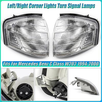 Fits For Mercedes Benz C Class W202 1994-2000 Left/Right Corner Lights Turn Signal Lamps Car Lights Automobiles Accessories