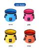 Portable Waterproof PVC Folding Bucket for Camping, Fishing, and Foot Bath