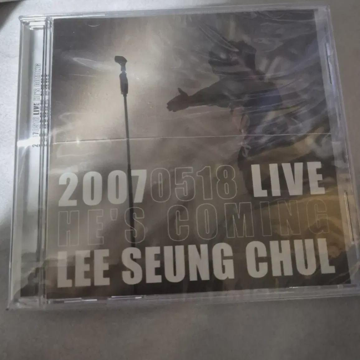 

Lee Seung-chul 2007 Live Album Cd Unreleased