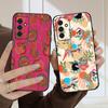 Flowers and Women For Samsung S20FE S 21 22 23 FE 24 Plus 25 Ultra Galaxy M23 32 34 35 52 53 54 55 5G silicone soft phone case