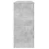 Vidaxl Stolik Konsolowy, Szarość Betonu, 100X35X76,5 Cm