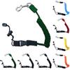 Elastic Surf Canoe Kayak Paddle Coiled Leash Cord Safety Fishing Rod Lanyard