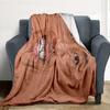 Smile Closeup Flannel Blanket Throw Blanket Soft Warm Sofa Bed Camping Home Decor Unique Christmas Gift C92644