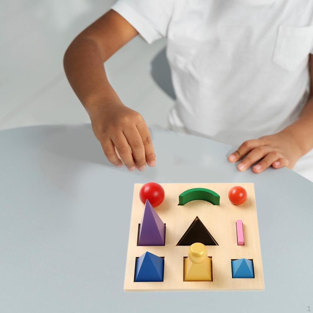 Wood Grammar Learning Language Preschool Educational Toy Development Montessori